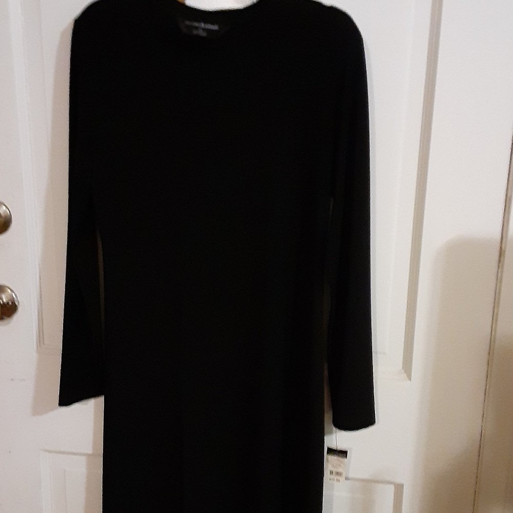 Norma Kamali, Size Large, Black Dress
